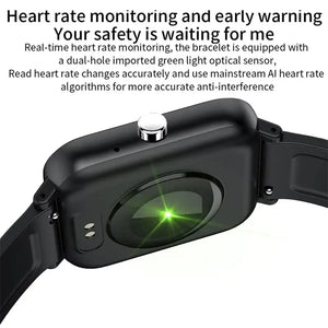 Bluetooth Full Touch Fitness Tracker Smartwatch - watch
