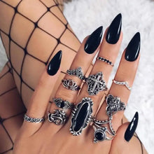 Load image into Gallery viewer, Bohemian Style Bague E-Girl Ring Sets - 11