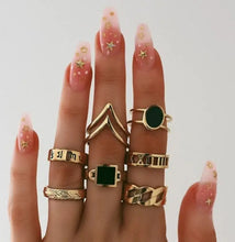 Load image into Gallery viewer, Bohemian Style Bague E-Girl Ring Sets - 13