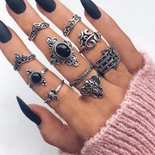 Load image into Gallery viewer, Bohemian Style Bague E-Girl Ring Sets - 14