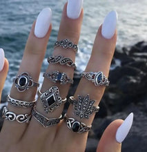 Load image into Gallery viewer, Bohemian Style Bague E-Girl Ring Sets - 2