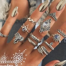 Load image into Gallery viewer, Bohemian Style Bague E-Girl Ring Sets - 20