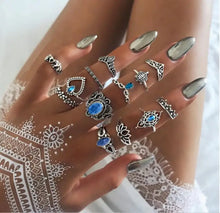 Load image into Gallery viewer, Bohemian Style Bague E-Girl Ring Sets - 23