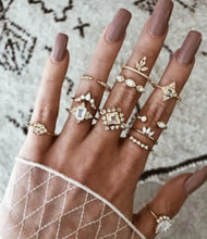 Load image into Gallery viewer, Bohemian Style Bague E-Girl Ring Sets - 31
