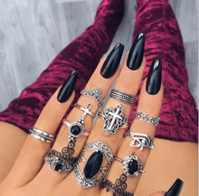 Load image into Gallery viewer, Bohemian Style Bague E-Girl Ring Sets