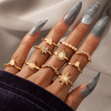 Load image into Gallery viewer, Bohemian Style Bague E-Girl Ring Sets - 37