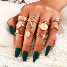 Load image into Gallery viewer, Bohemian Style Bague E-Girl Ring Sets - 38