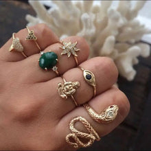 Load image into Gallery viewer, Bohemian Style Bague E-Girl Ring Sets - 39