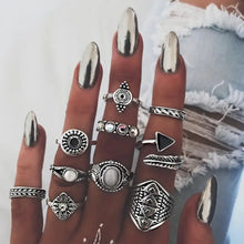 Load image into Gallery viewer, Bohemian Style Bague E-Girl Ring Sets - 4
