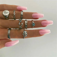 Load image into Gallery viewer, Bohemian Style Bague E-Girl Ring Sets - 41