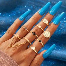 Load image into Gallery viewer, Bohemian Style Bague E-Girl Ring Sets - 42