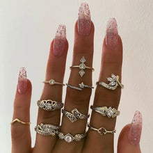 Load image into Gallery viewer, Bohemian Style Bague E-Girl Ring Sets - 48