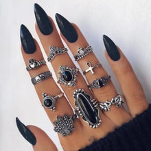 Load image into Gallery viewer, Bohemian Style Bague E-Girl Ring Sets - 5