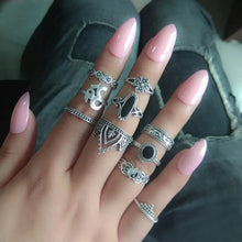 Load image into Gallery viewer, Bohemian Style Bague E-Girl Ring Sets - 7