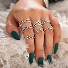 Load image into Gallery viewer, Boho Anillos Aesthetic Ring Set - 1 - Jewelry