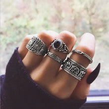 Load image into Gallery viewer, Boho Anillos Aesthetic Ring Set - 19 - Jewelry