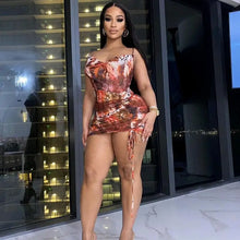 Load image into Gallery viewer, Borrowed Hearts Mini Dress - dress
