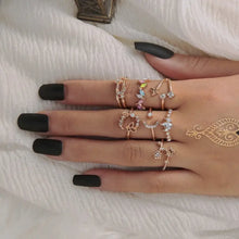 Load image into Gallery viewer, Butterfly Bohemian Style Ring Sets - 10 - Jewelry