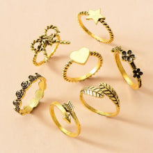 Load image into Gallery viewer, Butterfly Bohemian Style Ring Sets - 14 - Jewelry