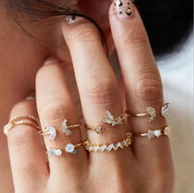 Load image into Gallery viewer, Butterfly Bohemian Style Ring Sets - 3 - Jewelry