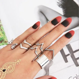 Butterfly Bohemian Style Ring Sets - 4 - Jewelry
