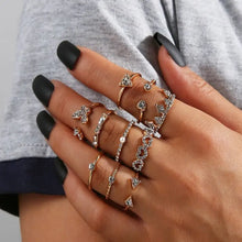 Load image into Gallery viewer, Butterfly Bohemian Style Ring Sets - 9 - Jewelry