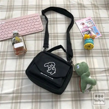 Load image into Gallery viewer, Canvas Printed Cute Envelope Cartoon Shoulder Bag - dull
