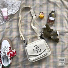 Load image into Gallery viewer, Canvas Printed Cute Envelope Cartoon Shoulder Bag - jumping