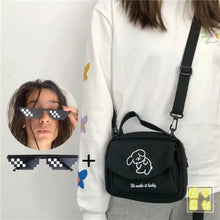 Load image into Gallery viewer, Canvas Printed Cute Envelope Cartoon Shoulder Bag