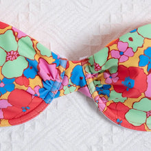 Load image into Gallery viewer, Cartoon Floral Print Brazilian Bikini Set - Swimsuit