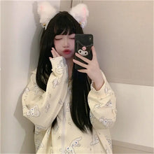 Load image into Gallery viewer, Cartoon Print Anime Oversized Hoodie - 2 / XL