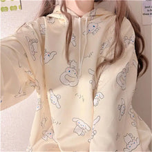Load image into Gallery viewer, Cartoon Print Anime Oversized Hoodie - 4 / XL
