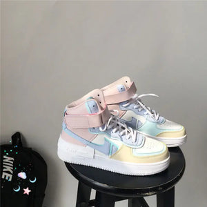 Casual High Top Harajuku Cute Y2k Sneakers - ziwu / 35