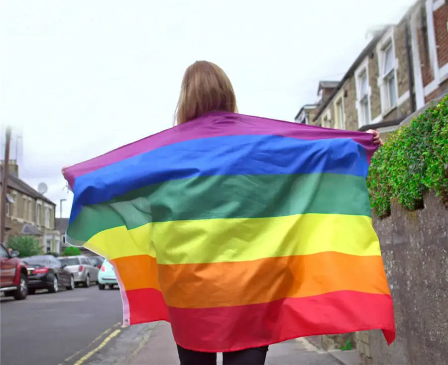 Colorful Rainbow Pride Flag - 60 x 90cm