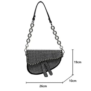 Crossbody Luxury Pu Leather Flap Chic Purse - Bag