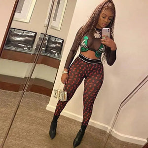 Curves Ahead High Rise Leggings - pants