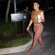 Load image into Gallery viewer, Curves Ahead High Rise Leggings - pants