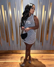 Load image into Gallery viewer, Designer See Through Lace High Waist Pencil Dress - dress