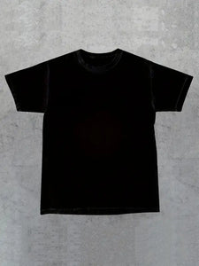 Don’t Keep Score Letter Print Crew Neck Tee - customized
