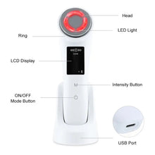Load image into Gallery viewer, EMS Anti-Aging 7 in 1 Face Lift RF Skin Rejuvenation