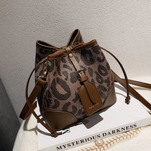 Load image into Gallery viewer, Fashion Leopard Bucket Handbag - Bag