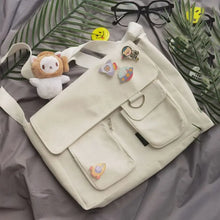 Load image into Gallery viewer, Fashion Shoulder Multifunction Canvas Crossbody Bag - 4