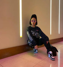 Load image into Gallery viewer, Fashion Street Wear Letter Print 2 Piece Set
