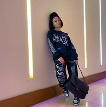Load image into Gallery viewer, Fashion Street Wear Letter Print 2 Piece Set