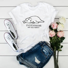 Load image into Gallery viewer, Fierce Heart Cartoon Print T-shirt - Design 12 / XL