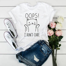 Load image into Gallery viewer, Fierce Heart Cartoon Print T-shirt - Design 15 / XS