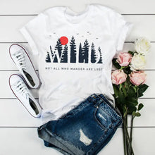 Load image into Gallery viewer, Fierce Heart Cartoon Print T-shirt - Design 19 / L