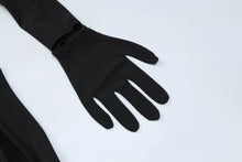Load image into Gallery viewer, Gabrielle Long Sleeve Streetwear Black Jumpsuit