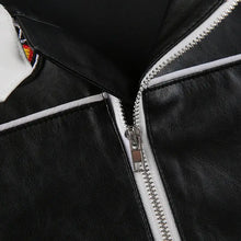 Load image into Gallery viewer, Get With It Cropped PU Leather Jacket