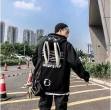 Load image into Gallery viewer, Gothic Japanese Cartoon Hip Hop Hoodie - 1 / XL